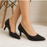 Scarpin Sapato Feminino Salto Baixo Fino Social Confortável