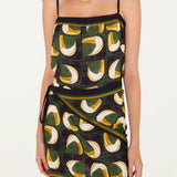 VESTIDO FARM CURTI ALCINHA TUCA TROPICAL MINI
