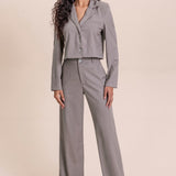 Calça pantalona alfaiataria Angel