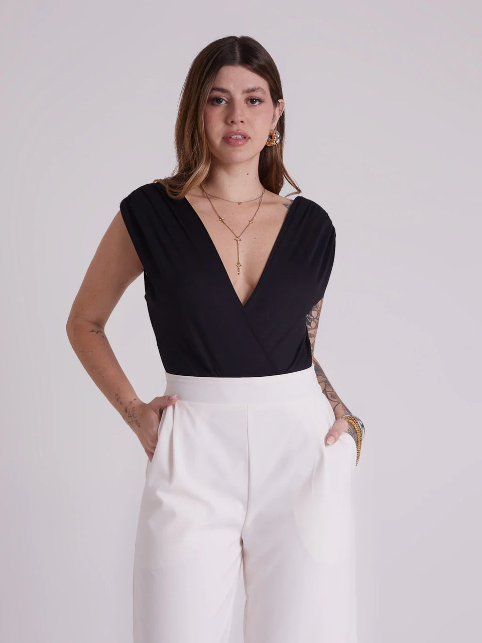 Body Transpassado Emma Preto