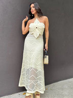Vestido de Tricô Flor Jasmin
