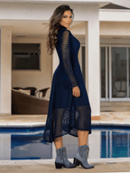 Vestido de Tricô Ana Júlia