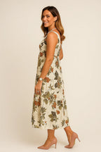 Vestido Flora Longo sem Mangas [Lançamento 2025]