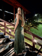 Vestido de Tricô Flor Jasmin
