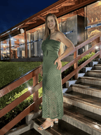 Vestido de Tricô Flor Jasmin