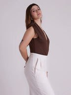 Body Transpassado Emma Marrom