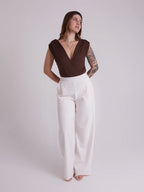 Body Transpassado Emma Marrom