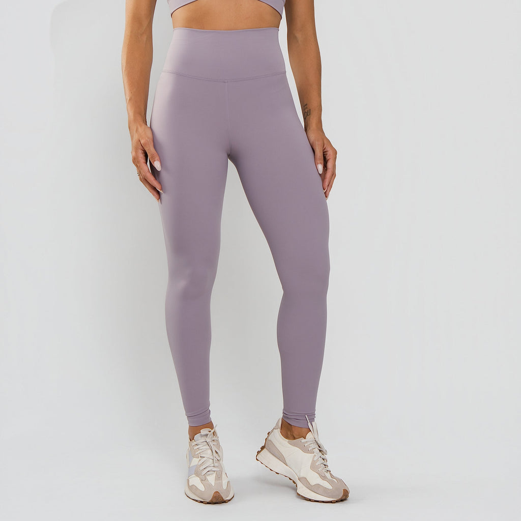 Calça Legging Cós Largo Anatômico Poliamida Premium Lilás LG2400