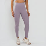 Calça Legging Cós Largo Anatômico Poliamida Premium Lilás LG2400