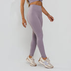 Calça Legging Cós Largo Anatômico Poliamida Premium Lilás LG2400