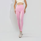 Calça Legging Poliamida Corte Básico Cintura Alta Rosa LG2409