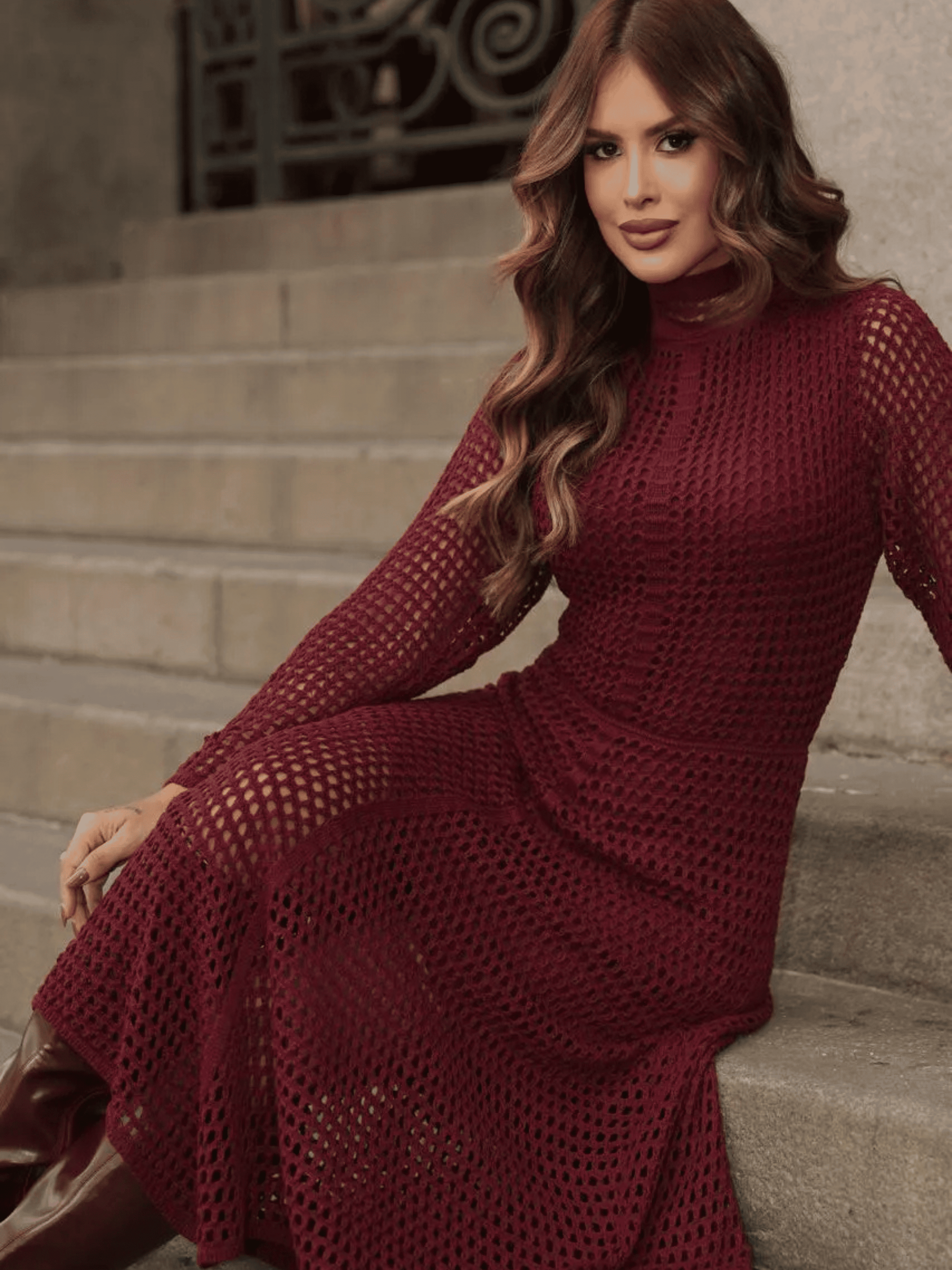 Vestido de Tricô Ana Júlia