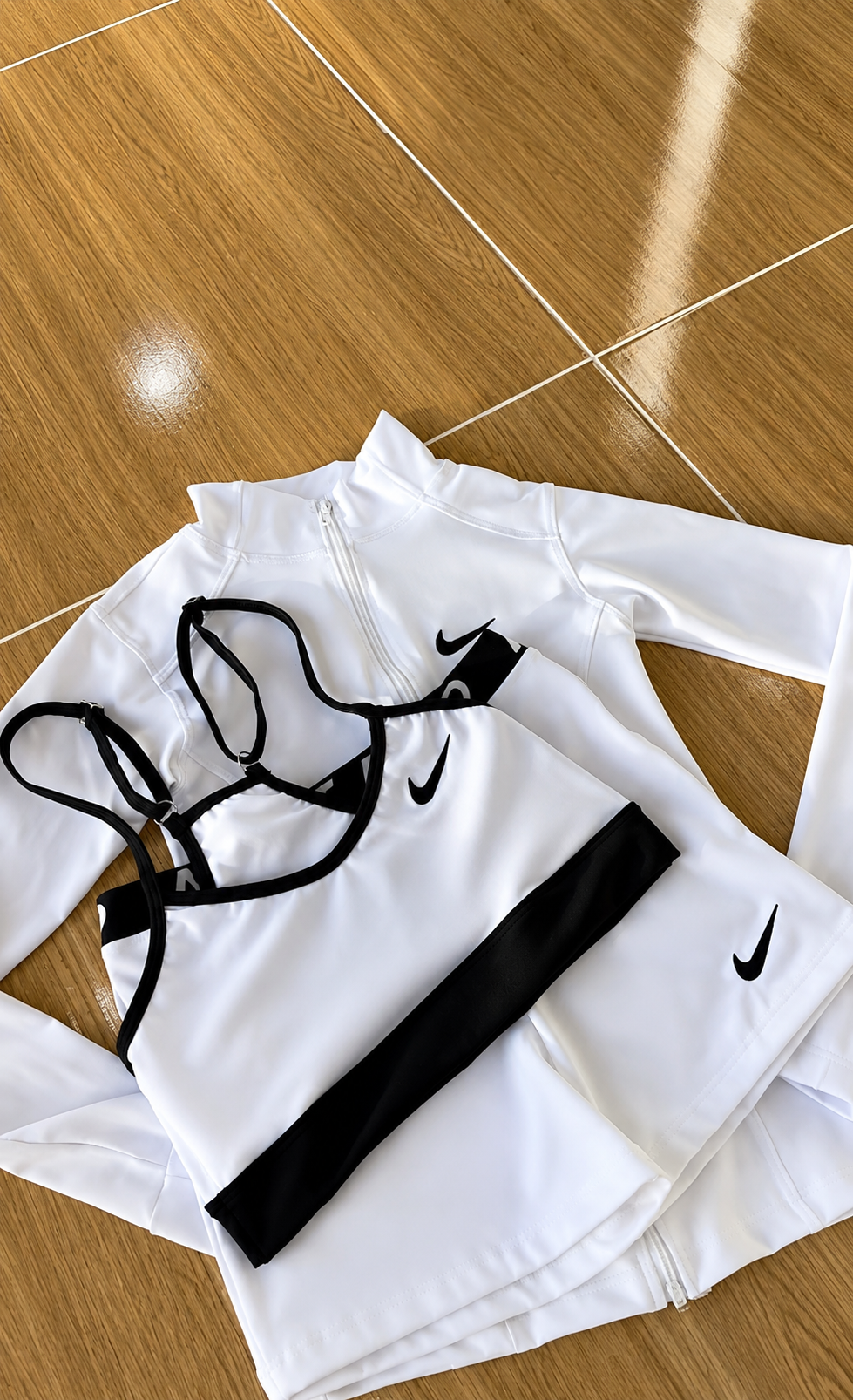Conjunto Fitness Feminino 3 Peças Premium