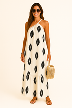 Vestido Fiorella  Longo Nula Manga