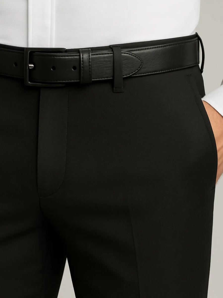 Calça Social Masculina Executivo Em Oxford Premium