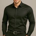 Camisa Social Masculina Slim Fit Premium Passa Facil
