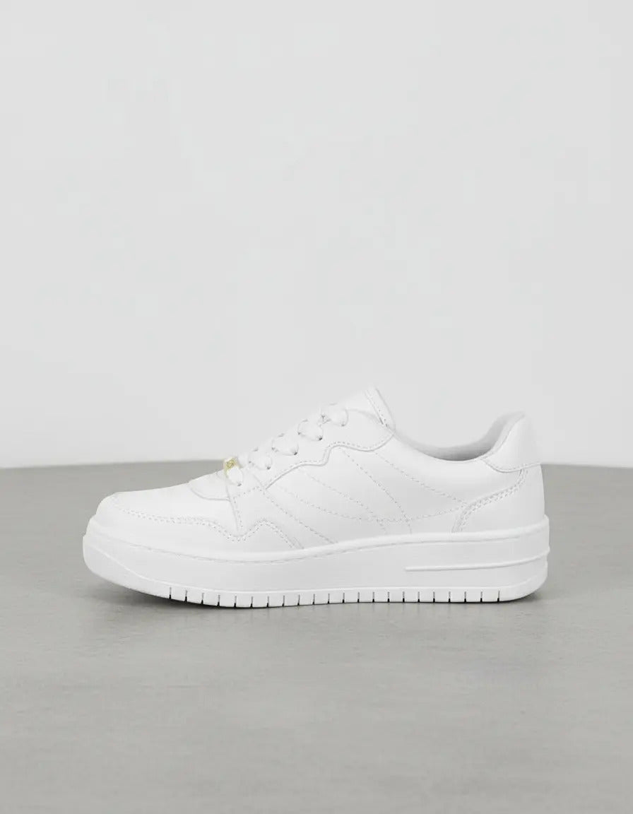 Tênis Branco Vizzano Feminino Casual  Airforce Confortavel