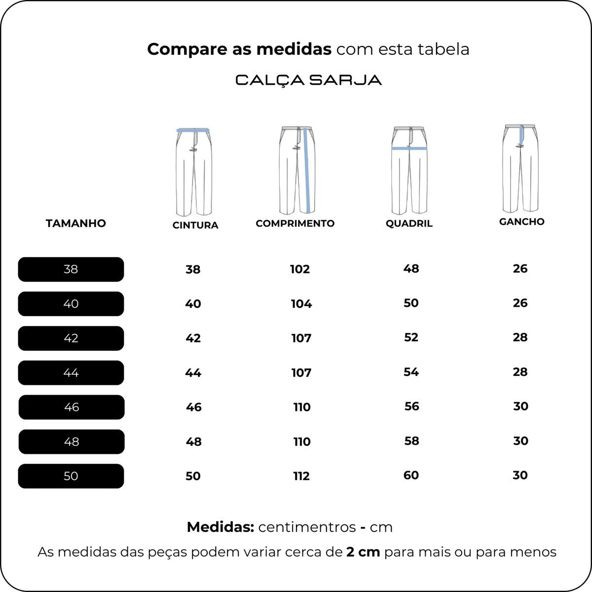 Calça Sarja Masculina Slim Elastano Bolso Faca Esporte Lycra