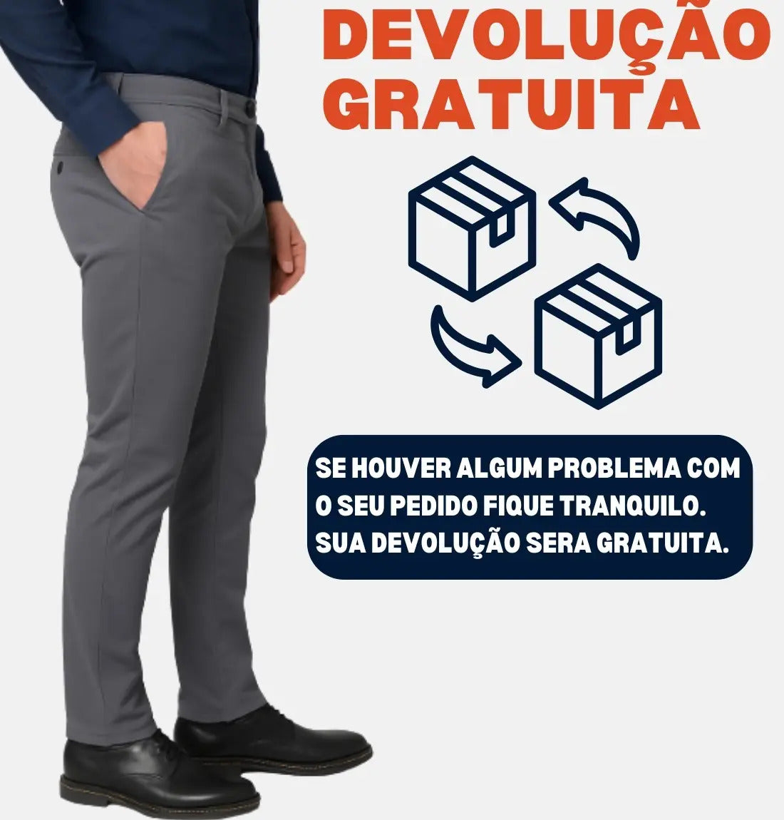 Calça Sarja Masculina Slim Elastano Bolso Faca Esporte Lycra