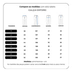 Calça Social Masculina Executivo Em Oxford Premium