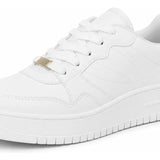 Tênis Branco Vizzano Feminino Casual  Airforce Confortavel