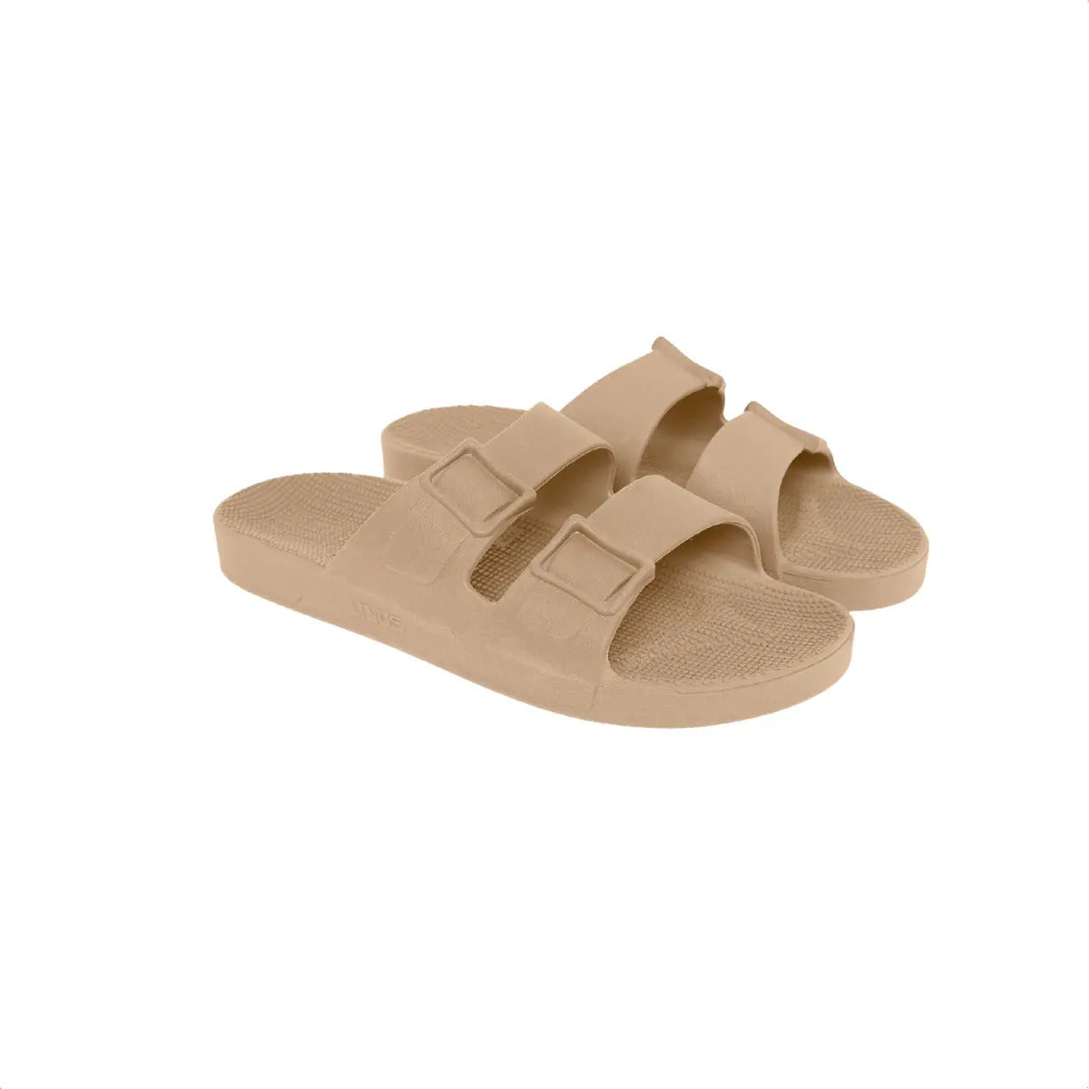 Sandália Chinelo Linus Unissex Clássica Pvc Slip On Areia