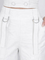 Conjunto Alfaiataria Colete Calça Pantalona Alfaiataria Luxo