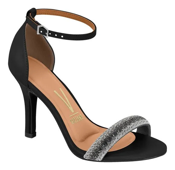 Sandalia Feminina Salto Fino Alto Classica Vizzano Original