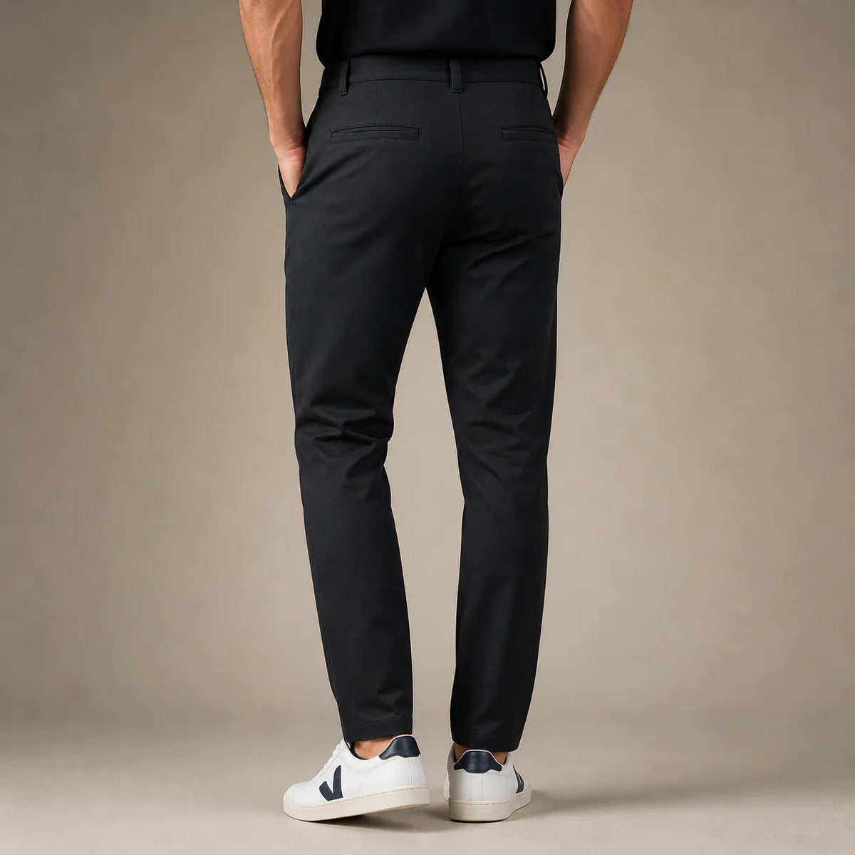 Calça Alfaiataria Masculina Slim Fit Social Sport Fino