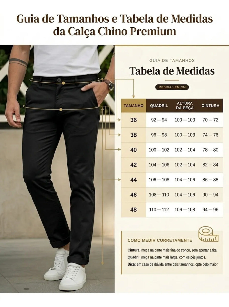 Calça Masculina Sarja Esporte Fino Bolso Faca Lycra Stillger