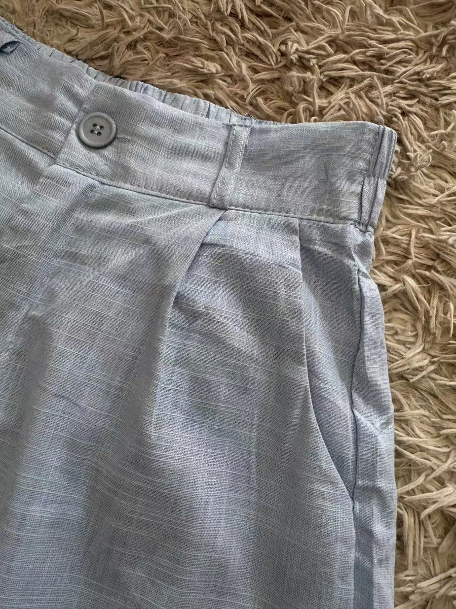 Conjunto Feminino Camisa E Short Modelo Juvenil Importado