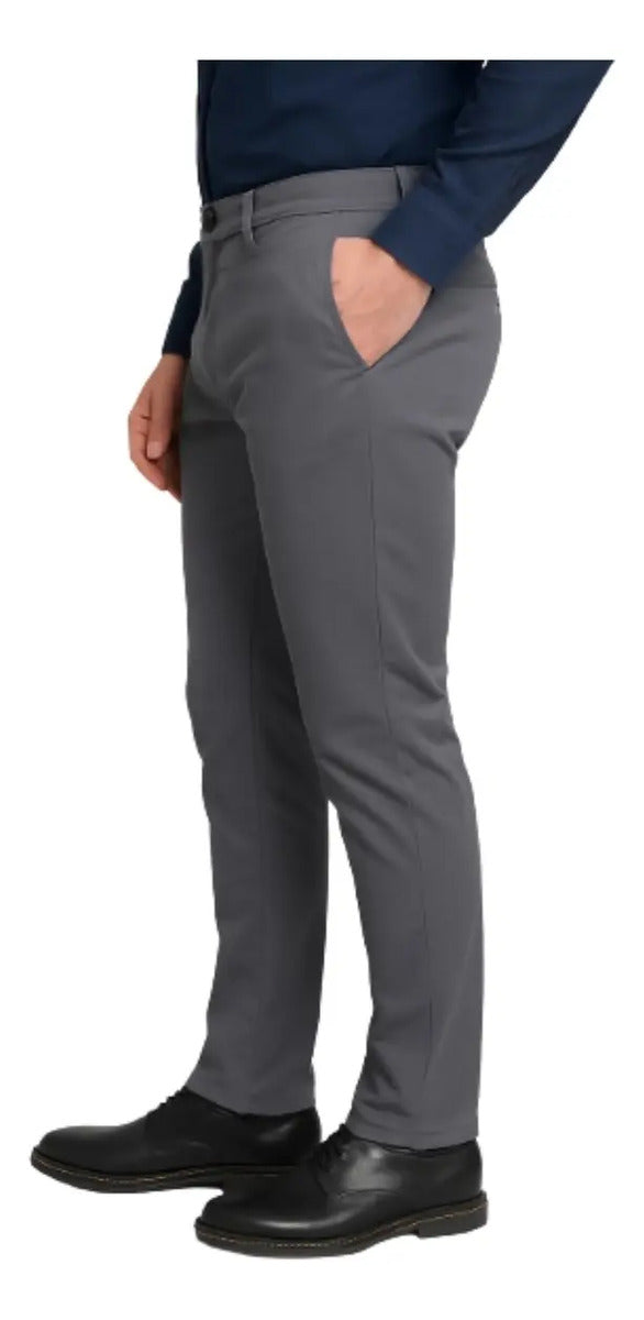 Calça Sarja Masculina Slim Elastano Bolso Faca Esporte Lycra