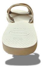 Chinelo Rasteirinha Havaianas Aqua Metallic Feminino Moda