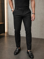 Calça Alfaiataria Masculina Slim Fit Premium Social