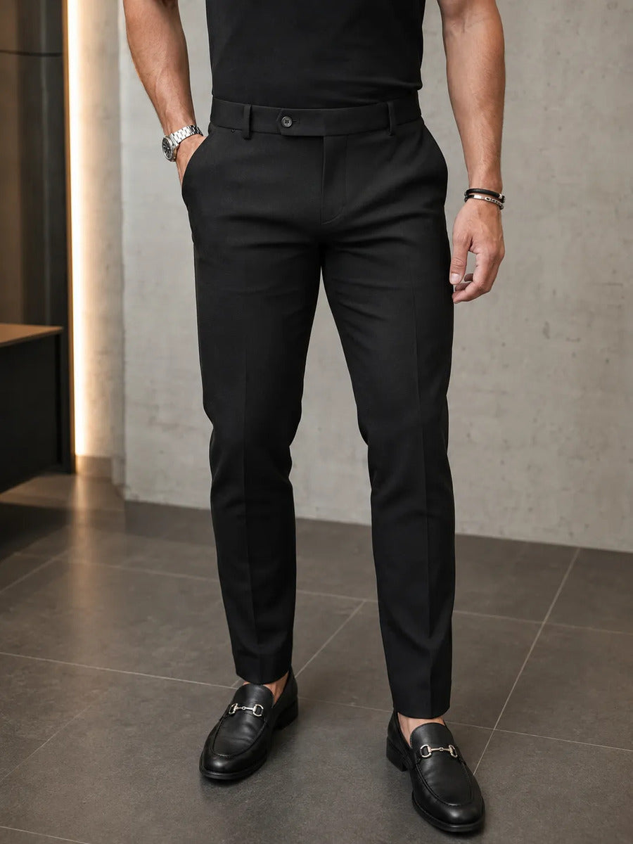 Calça Alfaiataria Masculina Slim Fit Premium Social