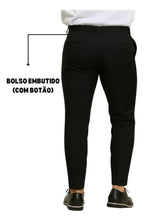 Calça Alfaiataria Masculina Slim Fit Premium Social