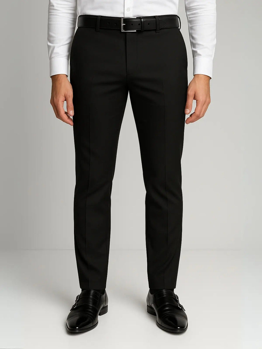 Calça Social Masculina Executivo Em Oxford Premium