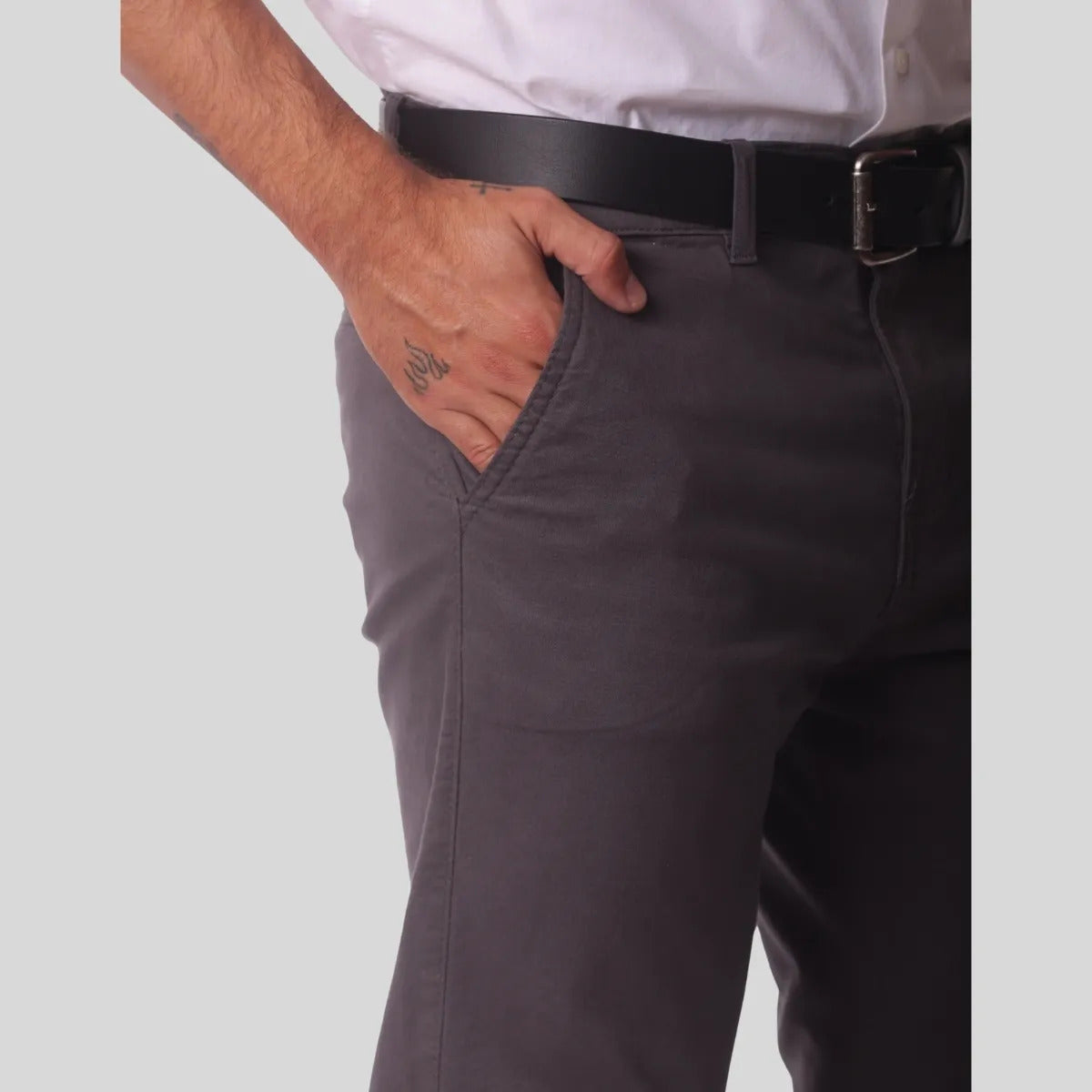 Kit 3 Calça Masculina Sarja Slim Alfaitaria Esporte Fino