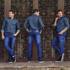 Kit 3 Calças Jeans Masculina Modelo Slim Envio Imediato