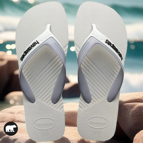 Chinelo Masculino Havaianas Casual Dual Tiras Largas Macio