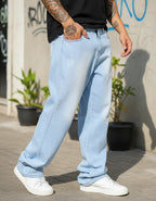 Calça Bag Masculina Jeans Balão Casual Moderna Estilo Larga