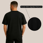 Kit 3 Oversized Masculina Stretwear Básica Lisa Premium