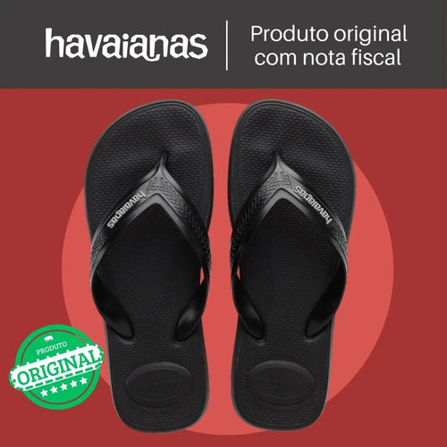 Chinelo Havaianas Masculino Top Max Comfort Anatômica Macia