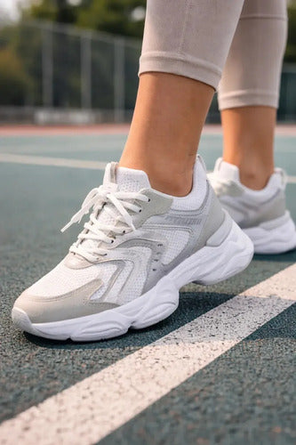 Tenis Feminino Chunky Ramarim Casual Conforto Original