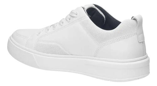 Sapatênis Pegada Couro Masculino -