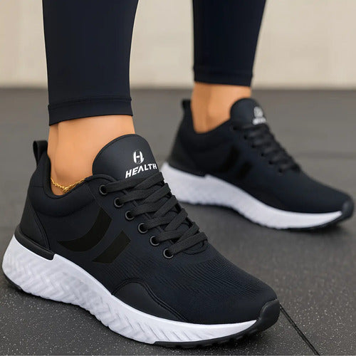 Tênis Ortopédico Feminino Academia Casual Running Corrida