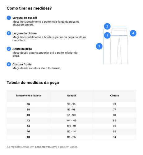 Kit 3 Calças Jeans Masculina Com Elastano Super Confortável