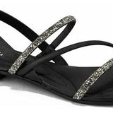 Sandália Feminina Strass Calce Fácil Conforto Original