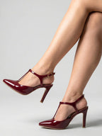 Scarpin Aberto Salto Médio Moderno P140