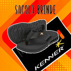Sandália Kenner Rakka Conforto Extremo Black Envio Imediato